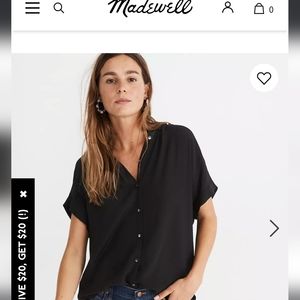 Madewell Central Drapey Shirt